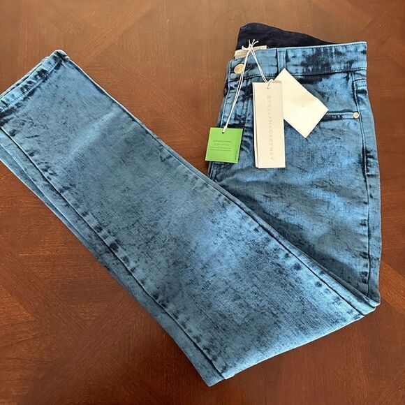 Stella McCartney mid rise skinny jeans size 28, NWT - Picture 11 of 15